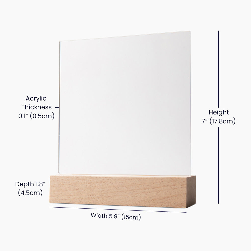 To My Wife Fate – Acrylic Square