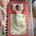 To My Daughter Loved (From Dad & Mom) – Sherpa Fleece Blanket